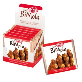 BiMola Sütlü Fındık Üzüm Tablet Çikolata 70g