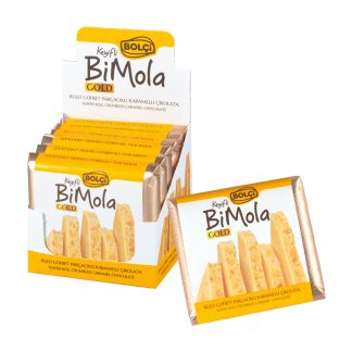 BiMola Gold(Rulo Gofretli) Tablet Çikolata 70g