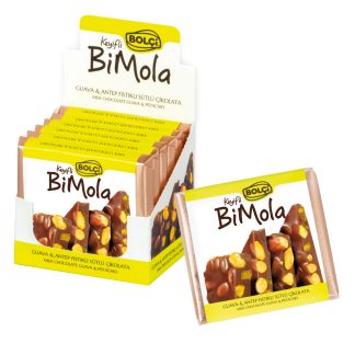 BiMola Sütlü Fıstıklı Guava Tablet Çikolata 70g