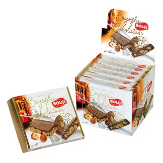 Beyoğlu Çikolatası Sütlü Fındıklı Tablet 90g