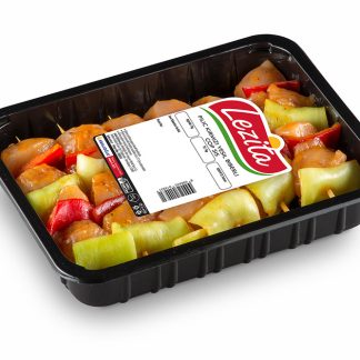 Kırmızı Yeşil Biberli Çöp Şiş