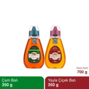 Balparmak 2'li Çıtkapak Fırsat Paketi (Çam Balı 350 g ve Yayla Balı 350 g)