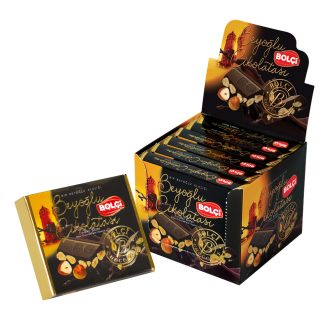 Beyoğlu Çikolatası Bitter Fındıklı Tablet 90g