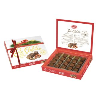 Sütlü Fındıklı Bolu Çikolatası (Kırmızı) 160g