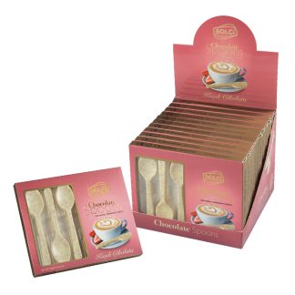 Çilekli Vanilyalı Beyaz Kaşık Çikolata 54g