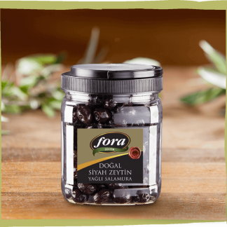 Fora Zeytin dogal siyah zeytin yagli salamura 700g yeni