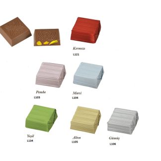 Yaldızlı Antep Fıstıklı Kare Spesiyal