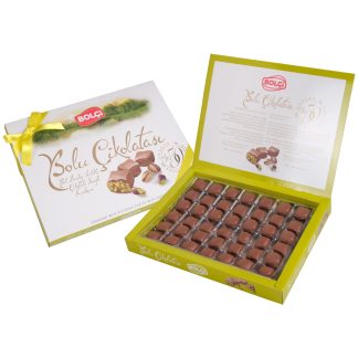 Sütlü Antep Fıstıklı Bolu Çikolatası 335 g
