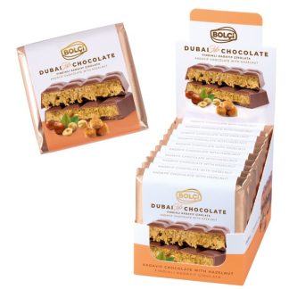 Dubai Çikolatası Fındıklı Kadayıf Dolgulu Sütlü Çikolata 100 g