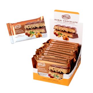 Dubai Çikolatası Fındıklı Kadayıf Dolgulu Sütlü Çikolata 65g Flowpack
