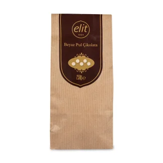 Beyaz Pul Çikolata 250g Glutensiz