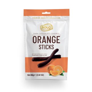 Bitter Çikolata Kaplı Portakal Çubuk 80g