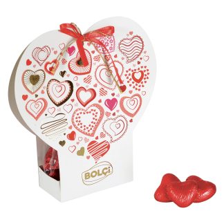 Figürlü Çikolata Kalp 100g