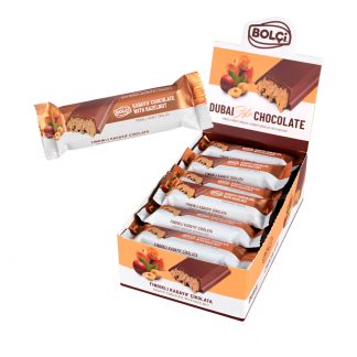 Dubai Çikolatası Fındıklı Kadayıf Dolgulu Sütlü Çikolata 30 G