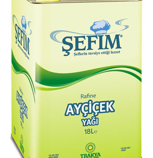Şefim Ayçiçek Yağı 18L
