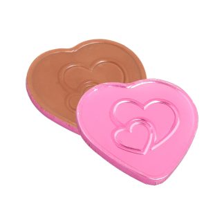 Sütlü Kalp Çikolata (Pembe)