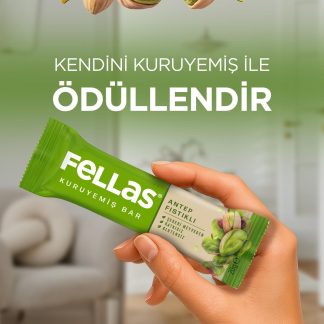 Fellas Antep Fıstıklı Kuruyemiş Bar (20g) 6lı Deneme Kutusu
