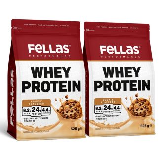 Fellas Performance Whey Protein Tozu Kurabiye Aromalı 525g x 2