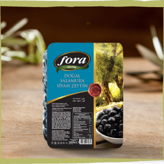 Doğal Salamura Siyah Zeytin Mavi