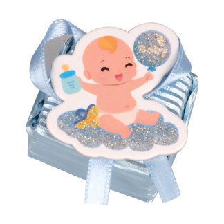 Dekorlu Kare Bebek Stickerlı Spesiyal