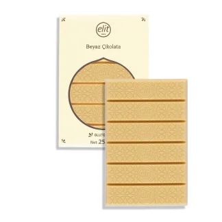 Kuvertür Beyaz Çikolata 250g Glutensiz
