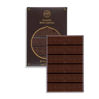 Kuvertür Bitter Çikolata 250g Glutensiz