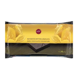 Bitter Kuvertür Çikolata 2,5kg Glutensiz