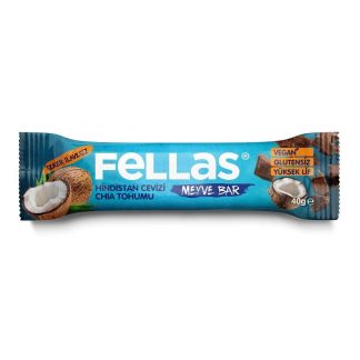 Meyve Bar - Chialı ve Hindistan Cevizli 40g x 12 Adet