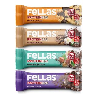 Protein Bar 32g Karma Kutu 12 Adet (4 çeşit)