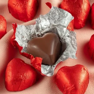 Spesiyal Sütlü Love Chocolate Sevgiliye Kalp Çikolata 105g Glutensiz