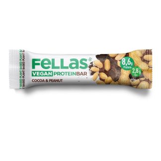 Vegan Protein Bar - Yer Fıstığı ve Kakaolu 40g x 12 Adet