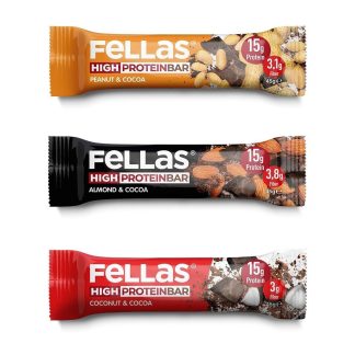 Yüksek Protein Bar 45g Karma Kutu 12 Adet (3 Çeşit)