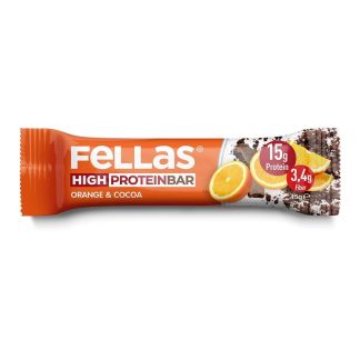 Yüksek Protein Bar - Portakal & Kakao 45g x 12 Adet